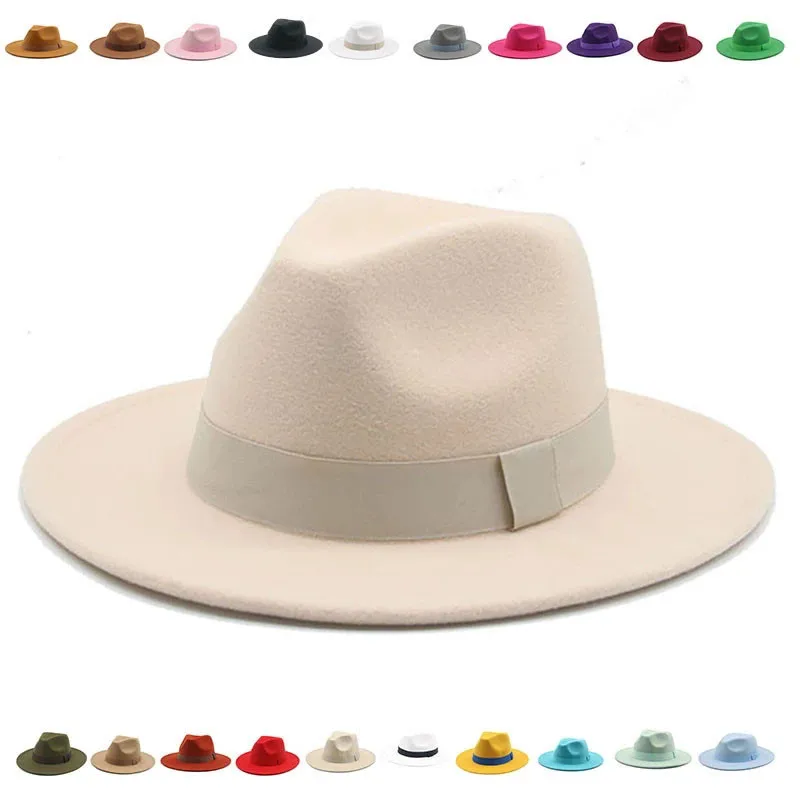 Fedora Hat Wool - قبعة فيدورا نسائية شتوية، قبعات نسائية