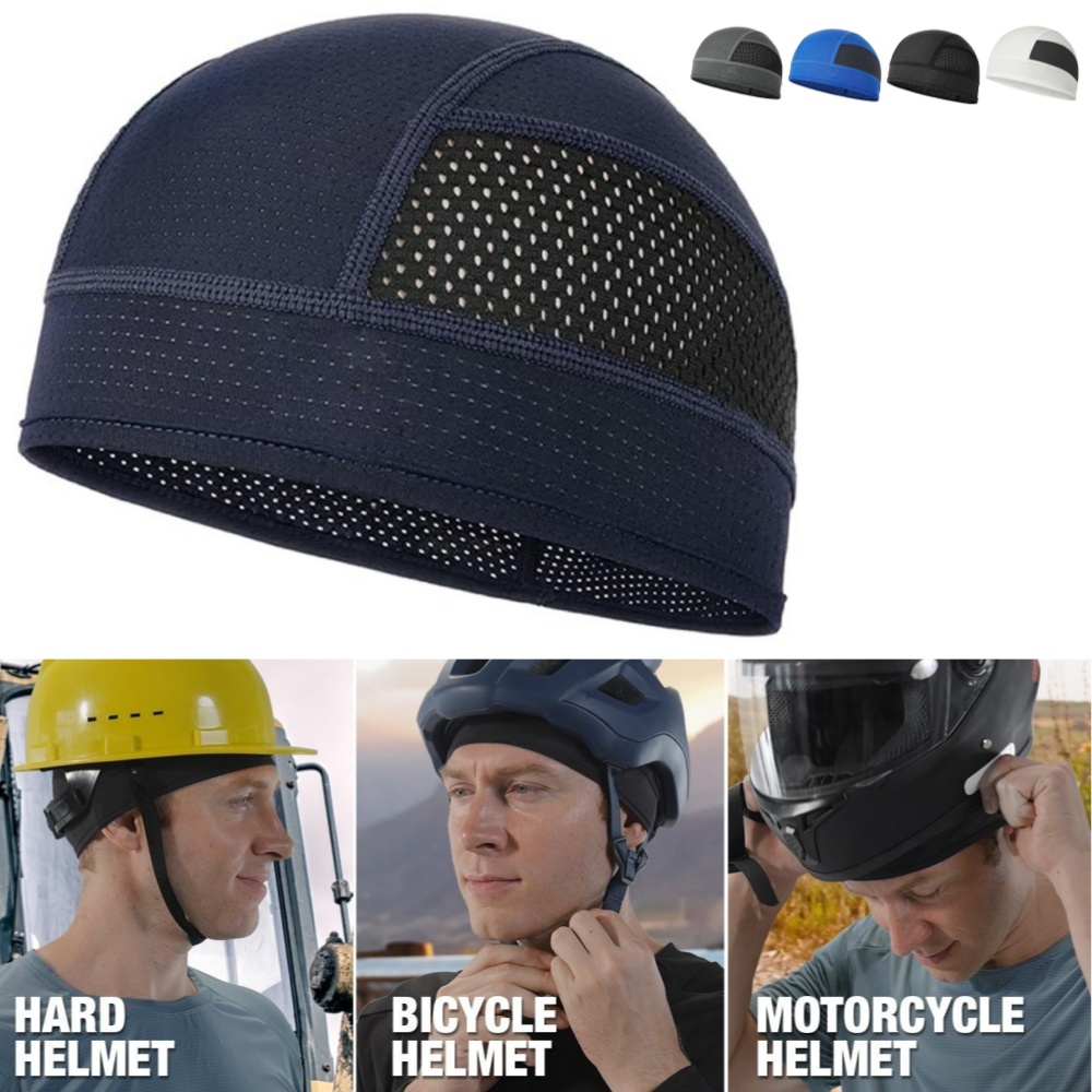 Skull Cap Helmet Liner - الصيف شبكة رقيقة فتحات قبعة قبعة