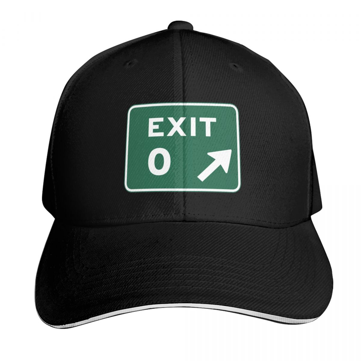 Golf Cap Dad - قبعة بيسبول Exit 0، قبعة رياضية،