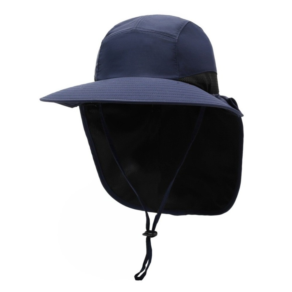 Bucket Hat Cotton - قبعة شمسية بسيطة واسعة الحواف للأنشطة