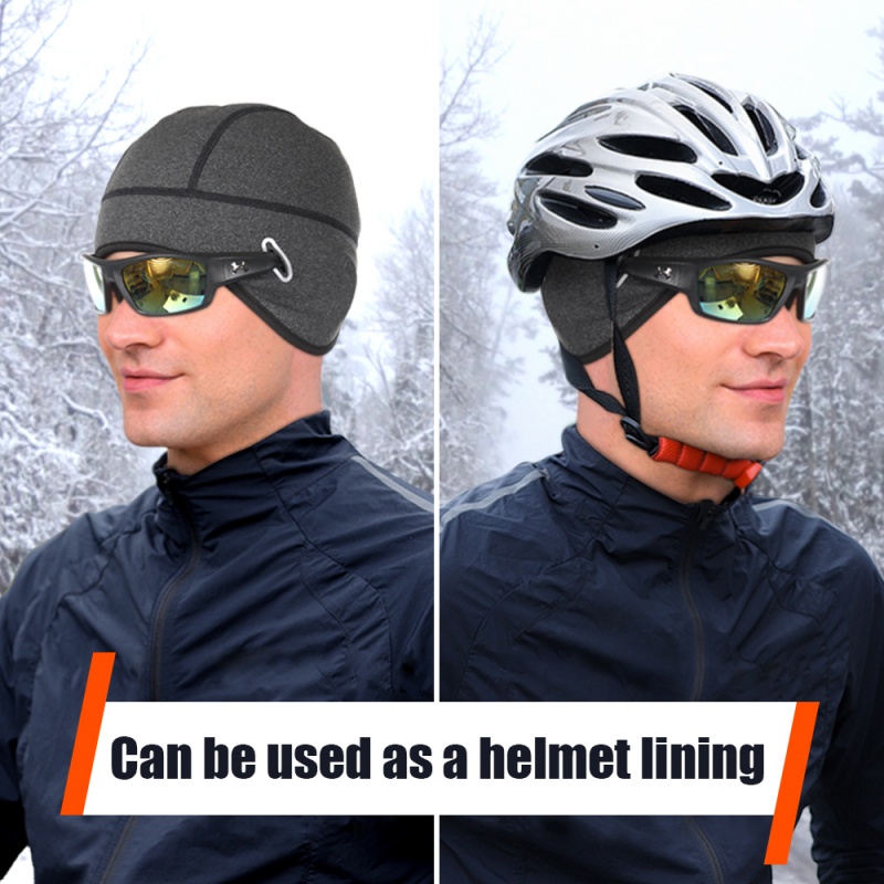 Skull Cap Helmet Liner - الشتاء الدراجات قبعة دافئة خوذة الجبلية