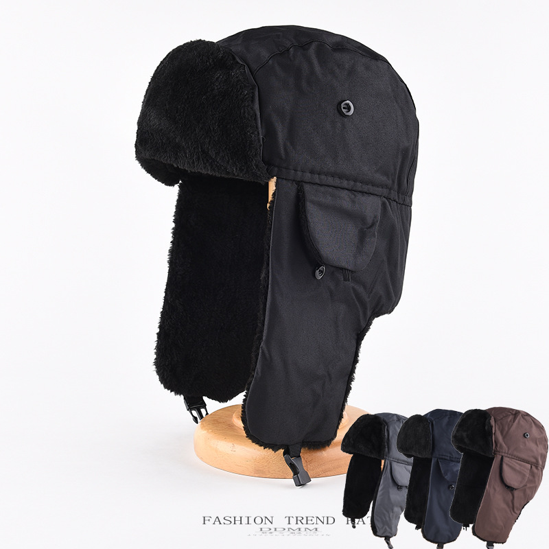 Trapper Hat Ear Flap - قبعة شتوية دافئة للرجال من نوع