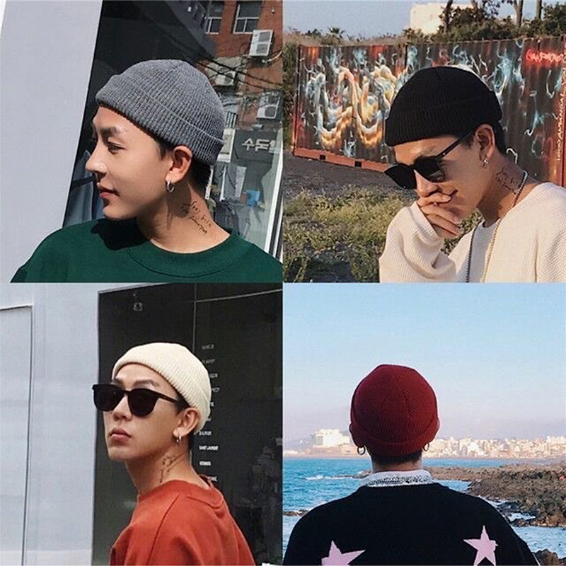 شتاء دافئ للجنسين الصوف بيني ق - مراجعة Beanie Cuffed Knit وسعره