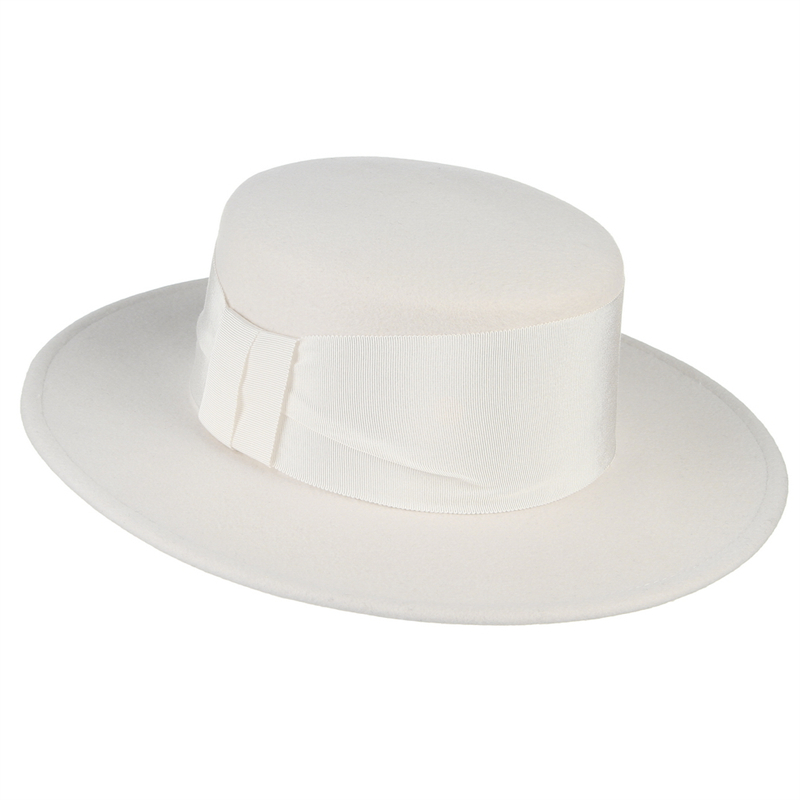 قبعة فيدورا بيضاء من الصوف 100 - مراجعة Fedora Hat Wool وسعره