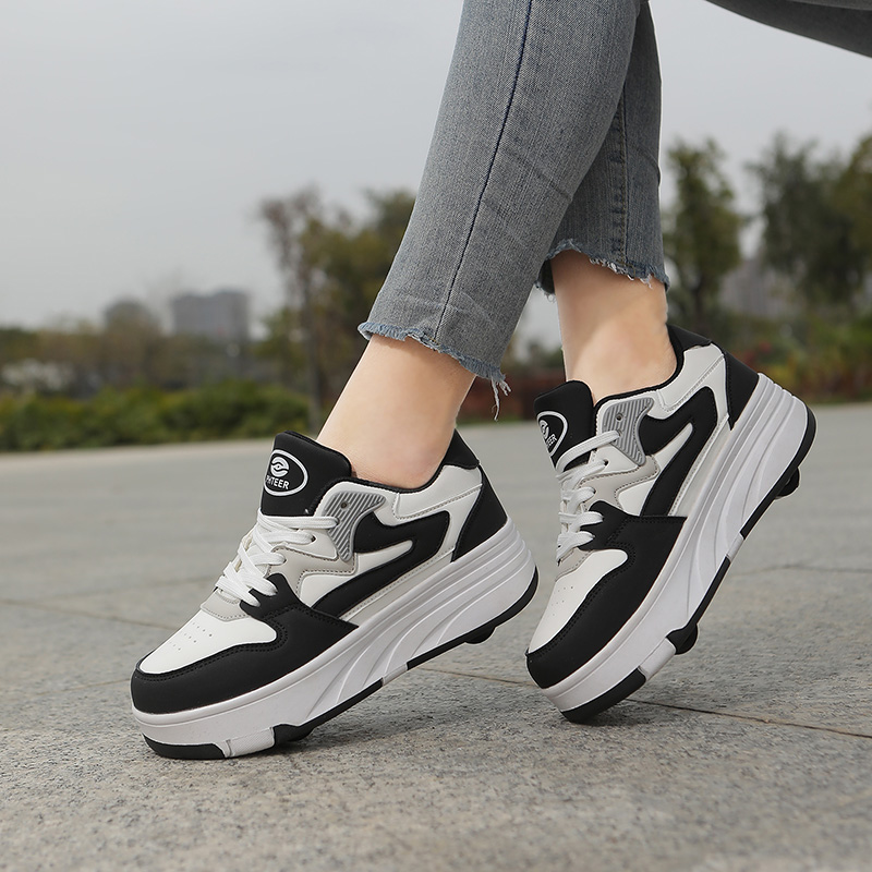 حذاء تزلج دوار للمشي مع بكرات  - مراجعة Adidas Shoes Samba وسعره
