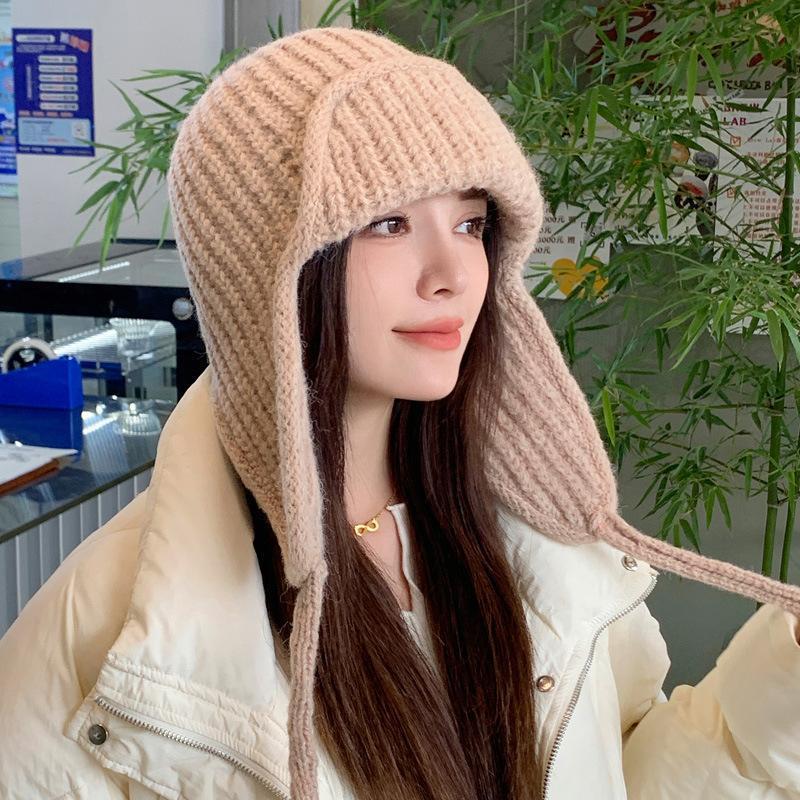 قبعة صوفية نسائية سميكة ودافئة - مراجعة Trapper Hat Ear Flap وسعره