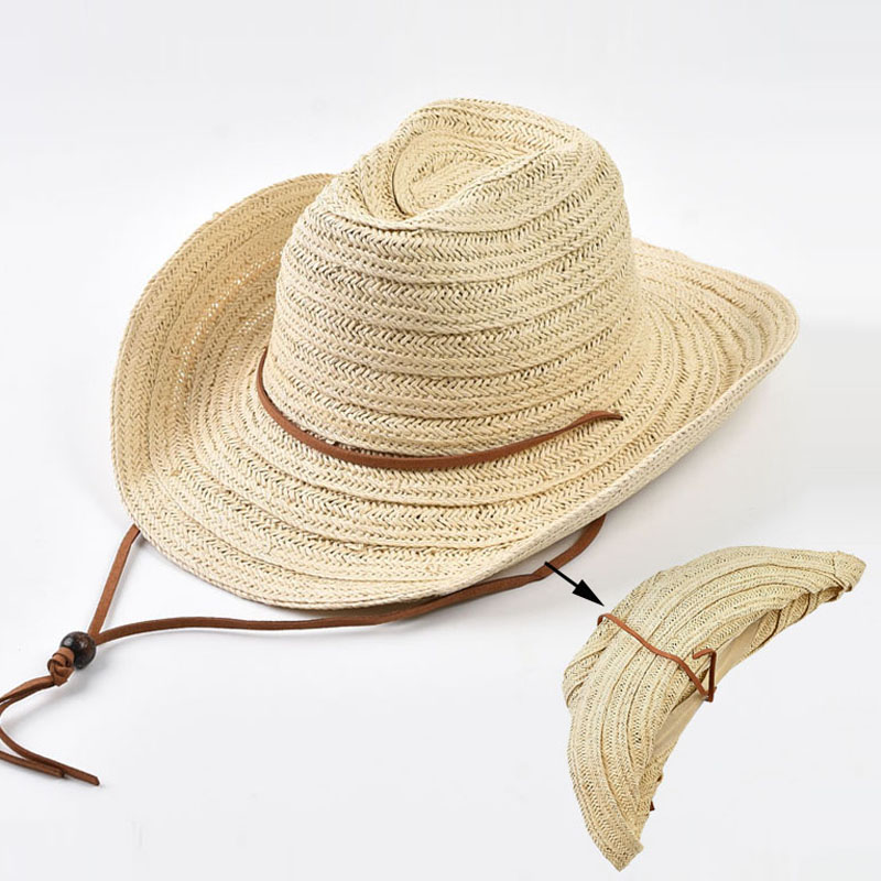 قبعات كاوبوي من القش الورقي لل - مراجعة Cowboy Hat Straw وسعره