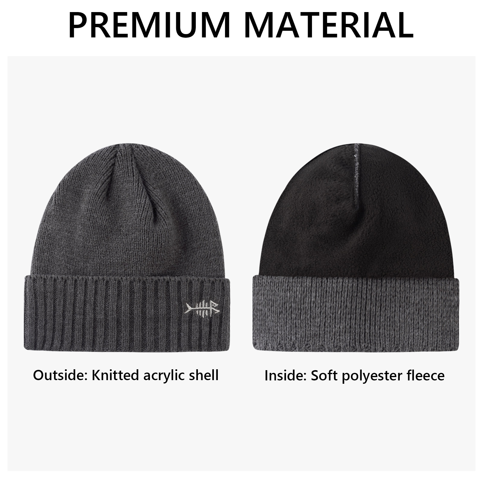 BASSDASH-للجنسين قبعة محبوكة م - مراجعة Beanie Cuffed Knit وسعره