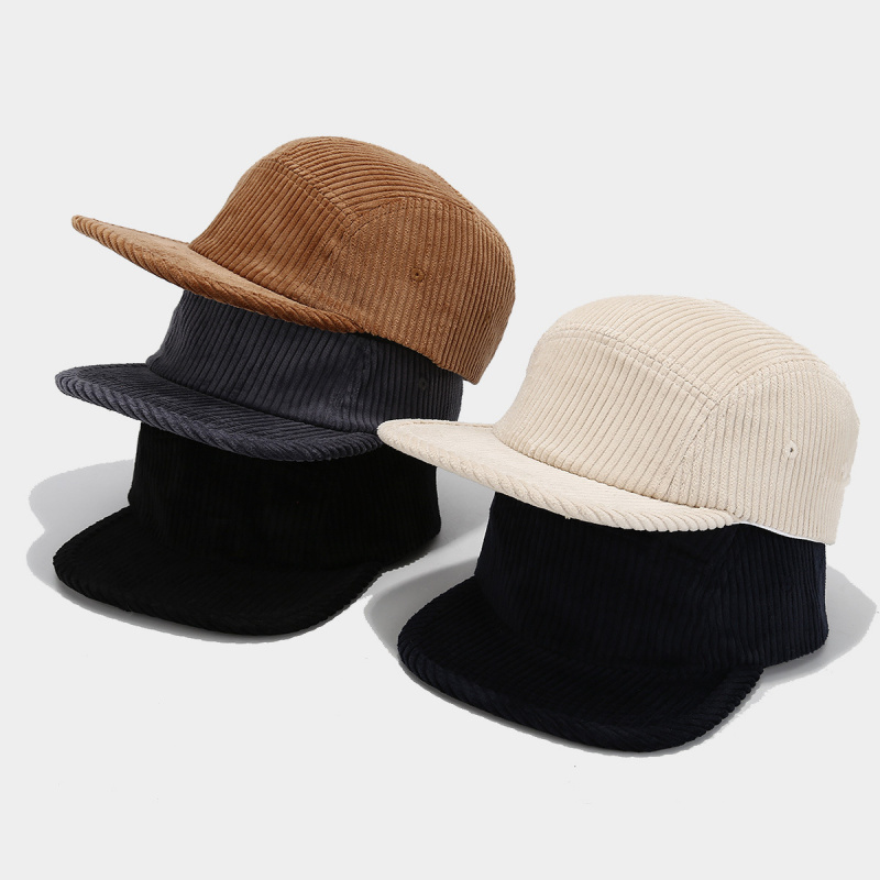 قبعة كوردوروي بخمسة ألواح قابل - مراجعة Corduroy Cap 5 Panel وسعره