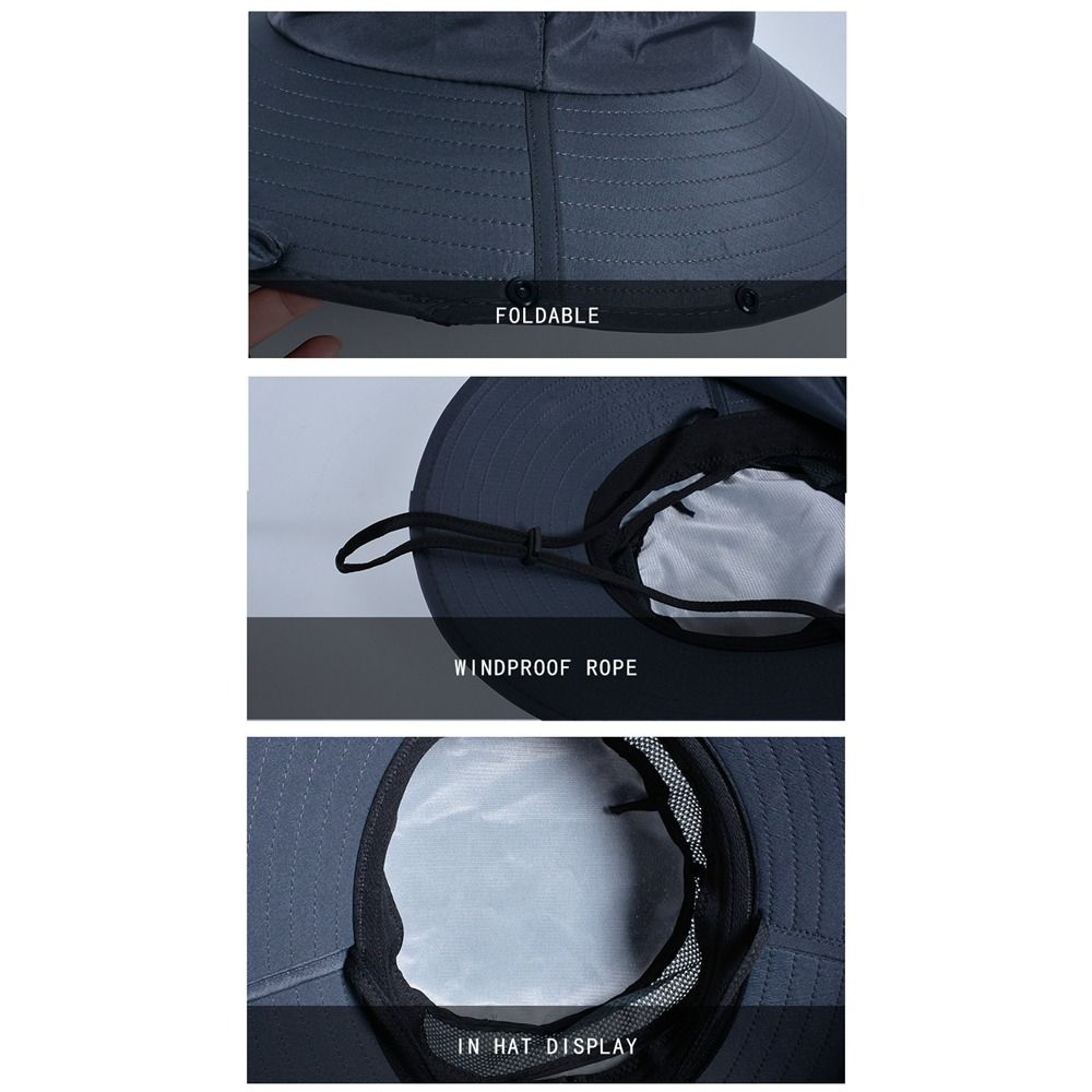 قبعة شمسية بسيطة للرجال والنسا - مراجعة Bucket Hat Cotton وسعره
