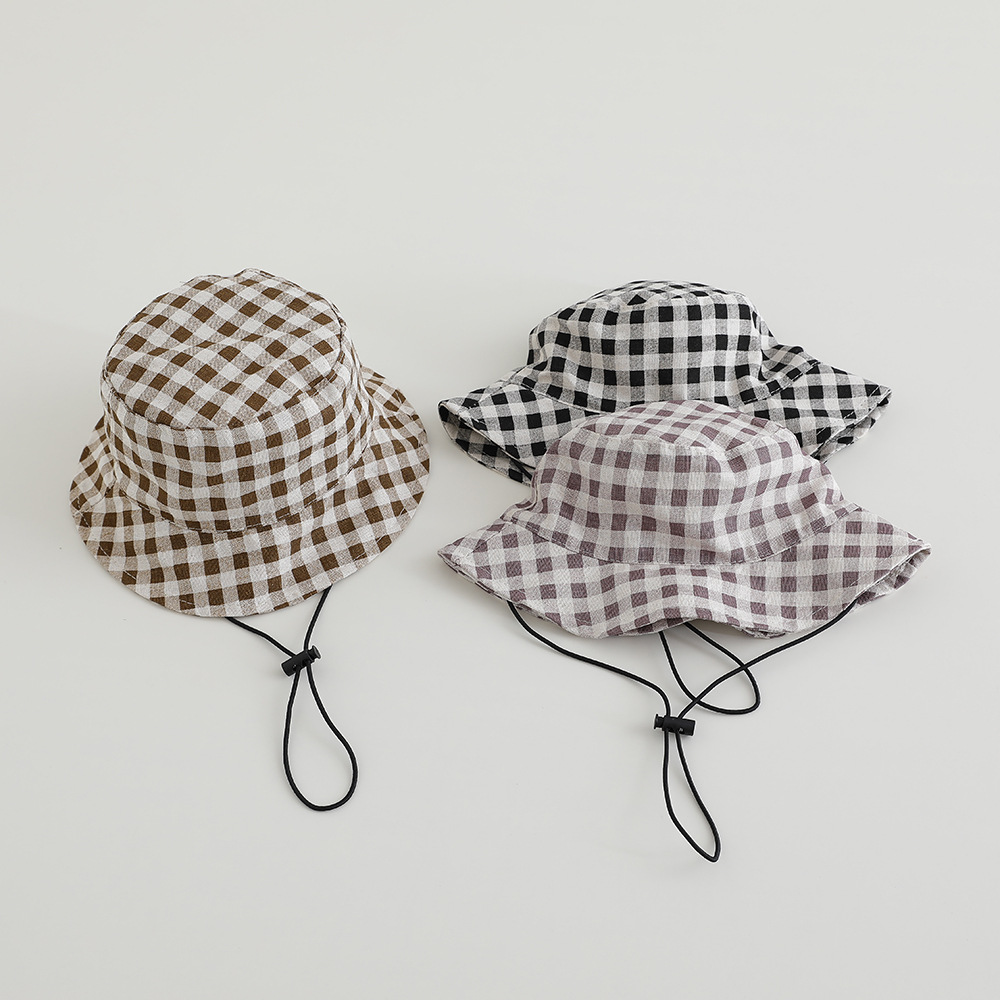 قبعة شمسية واسعة الحواف للأطفا - مراجعة Bucket Hat Cotton وسعره