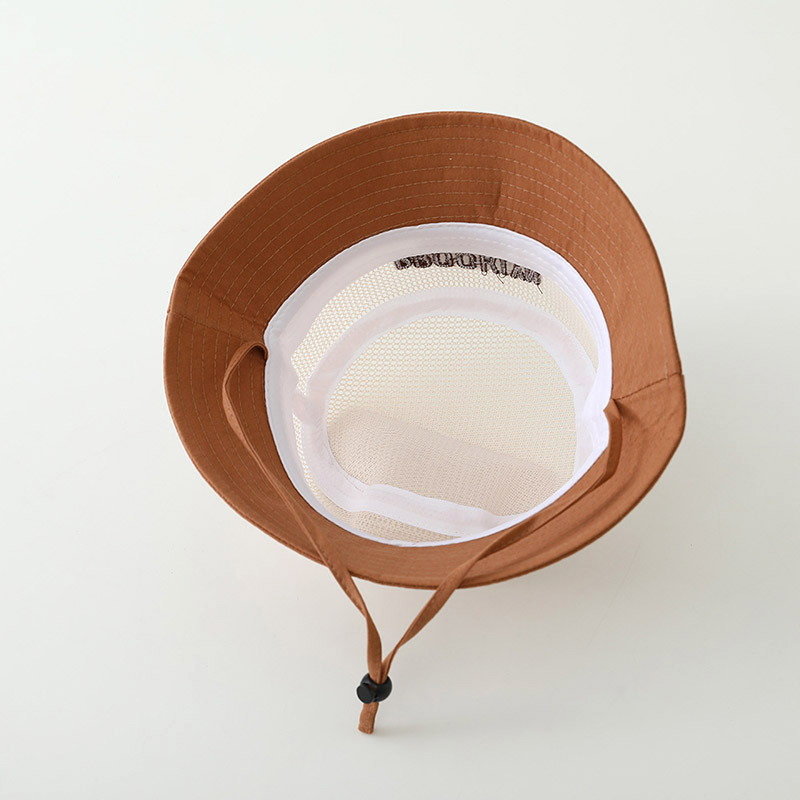 قبعة شمسية للأطفال مطرزة بالحر - مراجعة Bucket Hat Cotton وسعره