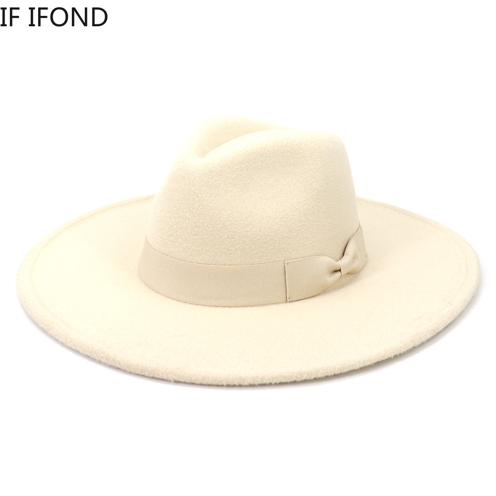 كبيرة واسعة حافة النساء القبعا - مراجعة Fedora Hat Wool وسعره