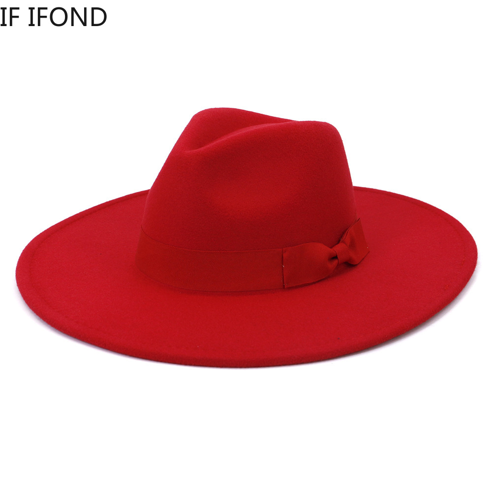 كبيرة واسعة حافة النساء القبعا - مراجعة Fedora Hat Wool وسعره