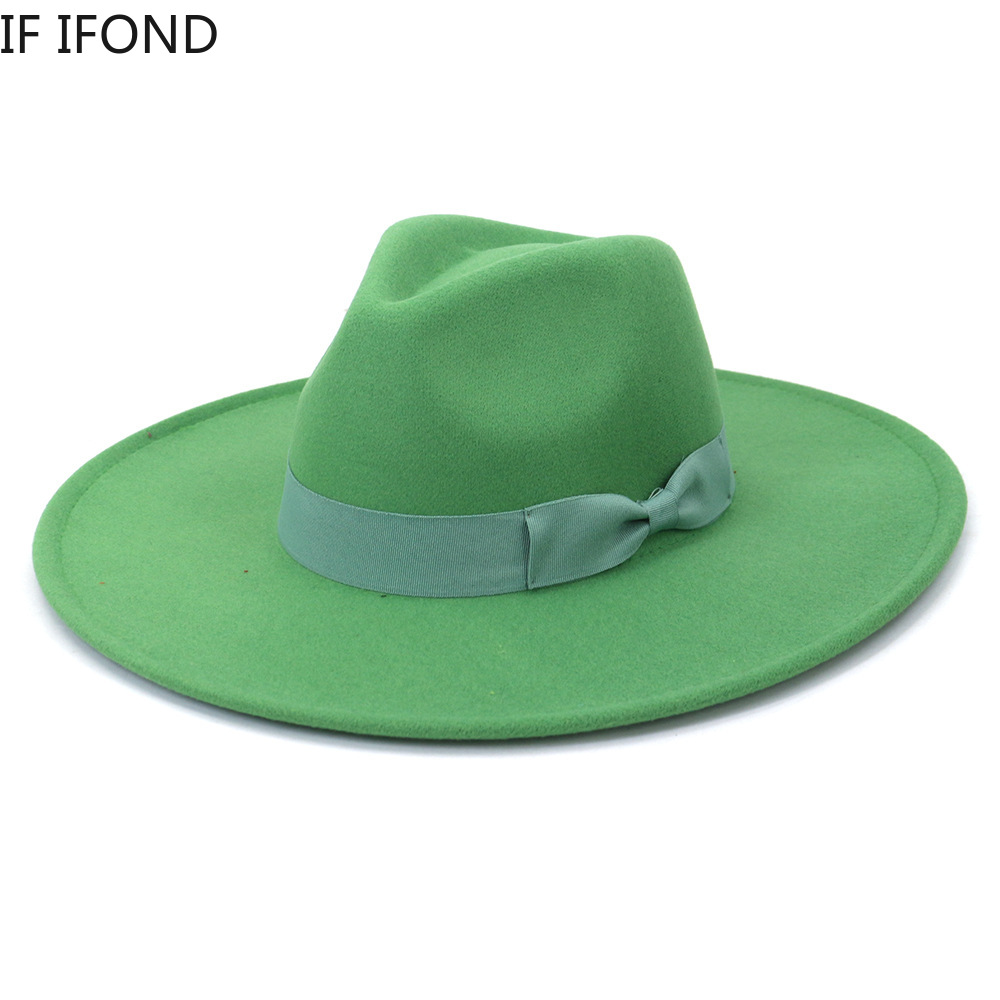 كبيرة واسعة حافة النساء القبعا - مراجعة Fedora Hat Wool وسعره