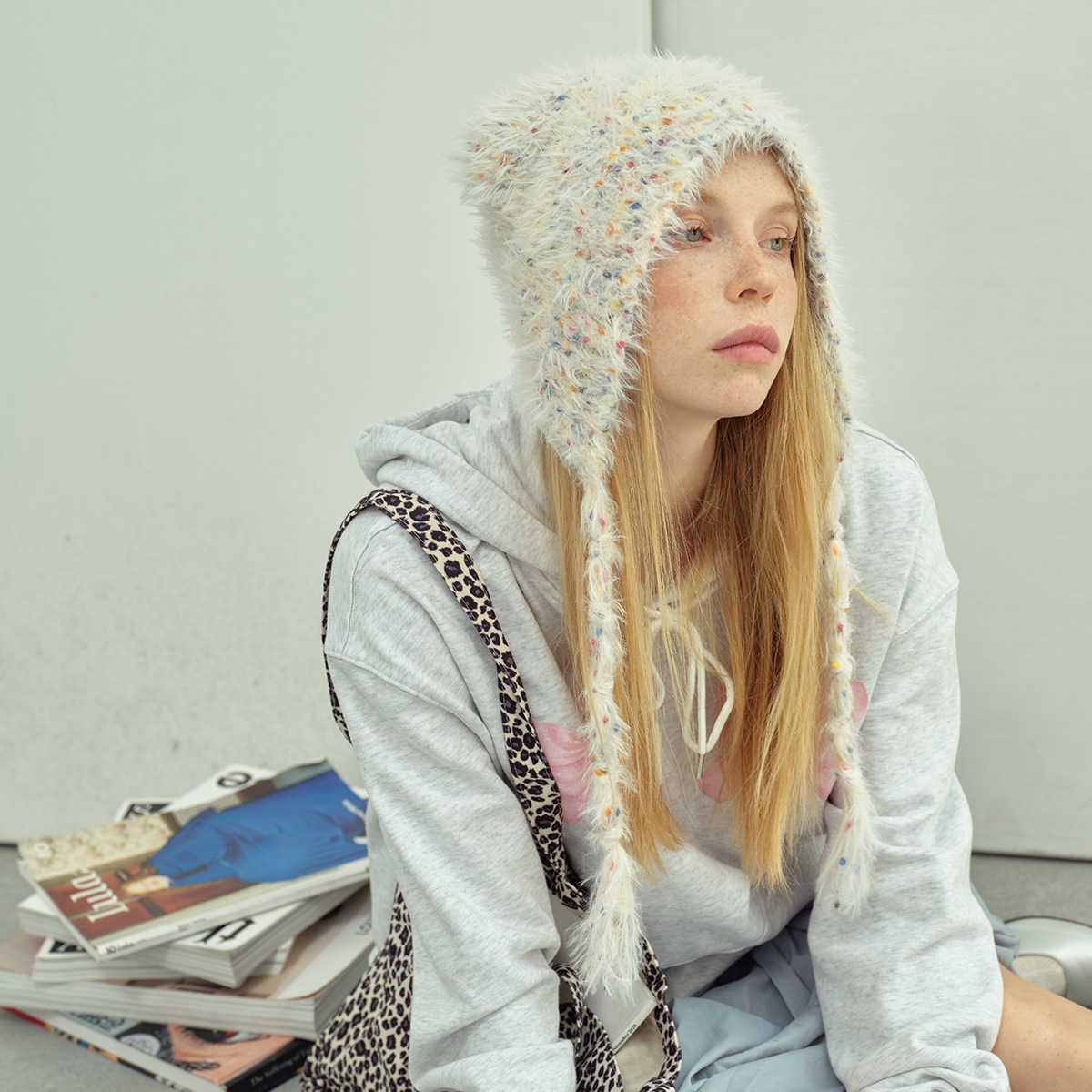 قبعة نسائية من طراز Y2K مزودة  - مراجعة Trapper Hat Ear Flap وسعره
