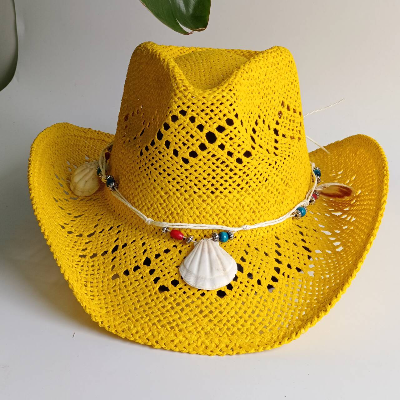 قبعات كاوبوي من القش باللون ال - مراجعة Cowboy Hat Straw وسعره