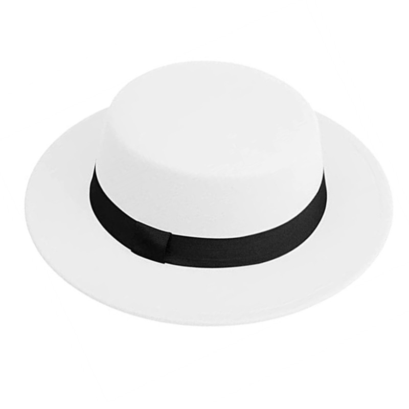 قبعة فيدورا بيضاء للرجال والنس - مراجعة Fedora Hat Wool وسعره
