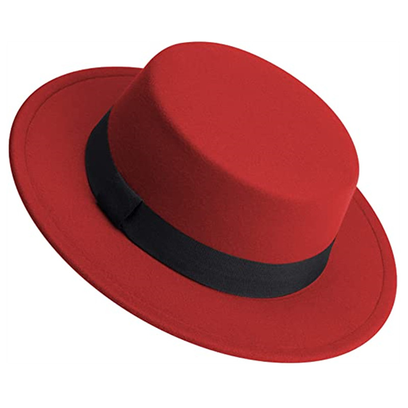 قبعة فيدورا بيضاء للرجال والنس - مراجعة Fedora Hat Wool وسعره