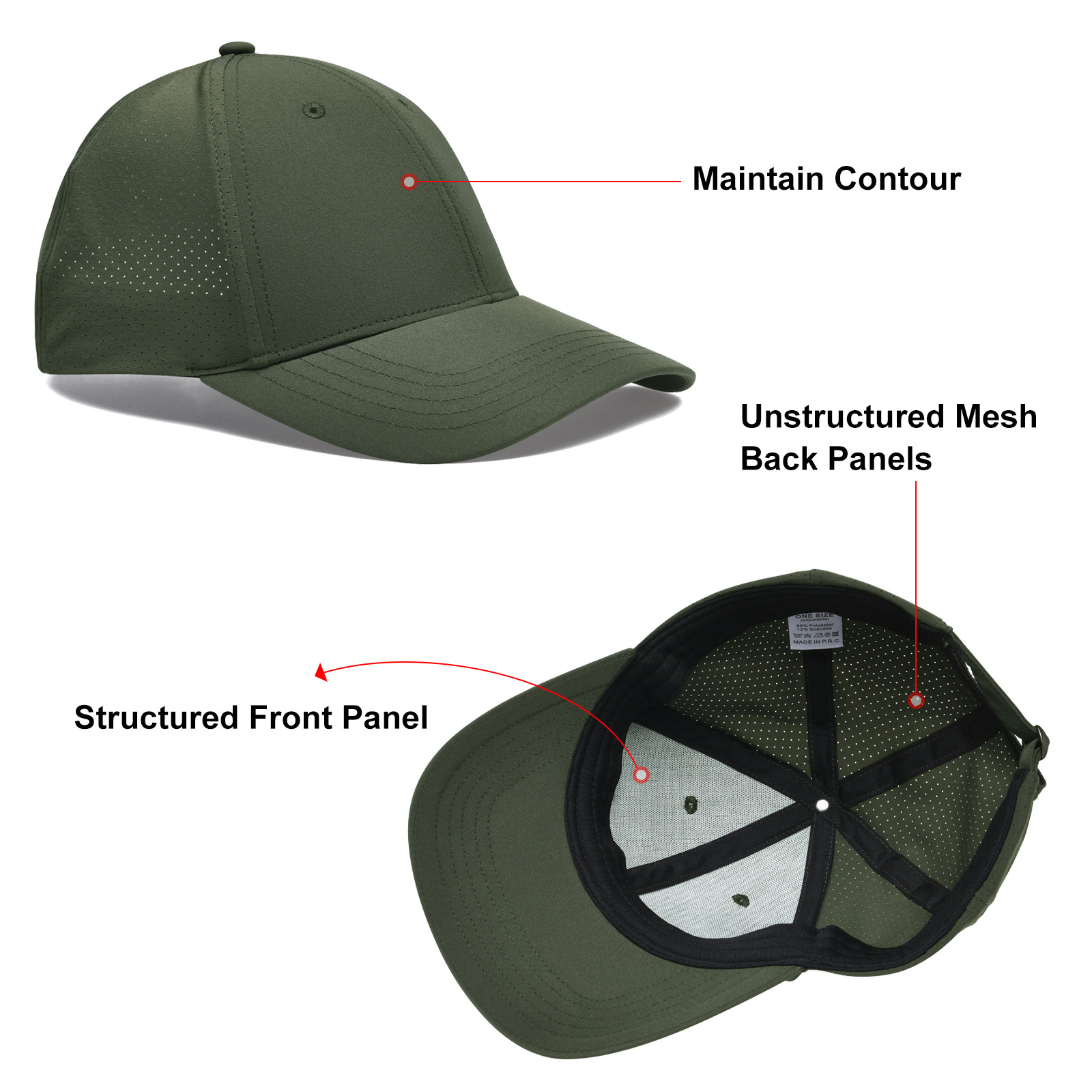 قبعة بيسبول كلاسيكية للجنسين ق - مراجعة Golf Cap Dad وسعره
