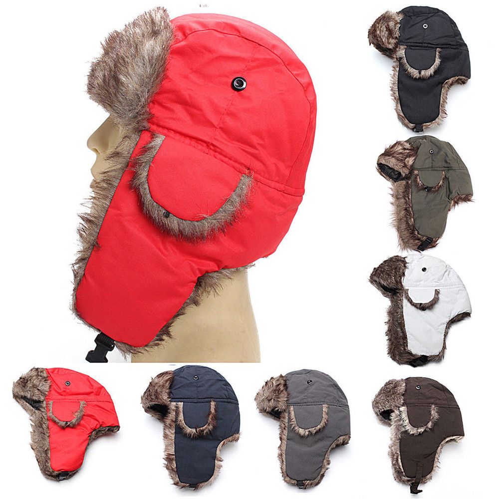 الشتاء الدافئ الفراء إيرفلاب ق - مراجعة Trapper Hat Ear Flap وسعره