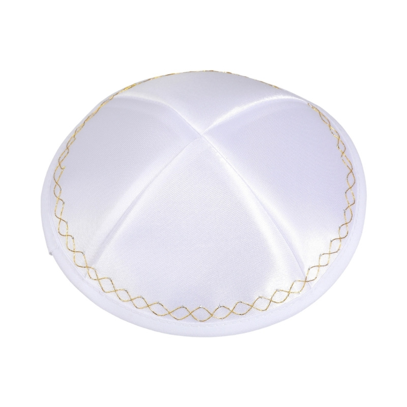 قبعة كيباه يهودية بيضاء من الس - مراجعة Skull Cap Helmet Liner وسعره