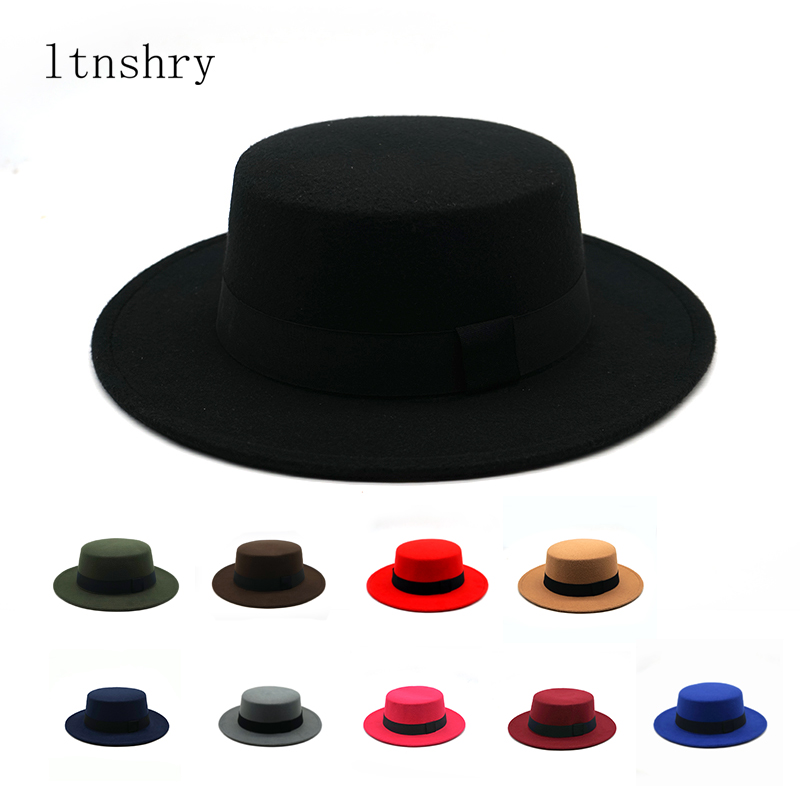 الشتاء الخريف تقليد الصوف النس - مراجعة Fedora Hat Wool وسعره