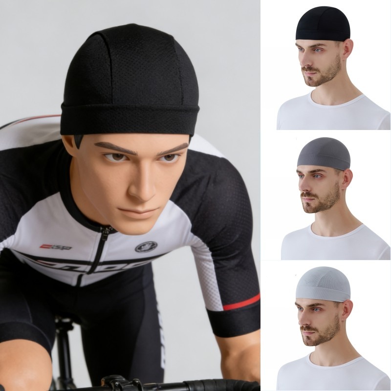 الصيف رقيقة تنفس شبكة الجمجمة  - مراجعة Skull Cap Helmet Liner وسعره